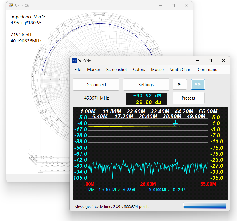 Coil -- Smith Chart Coil -- Smith Chart